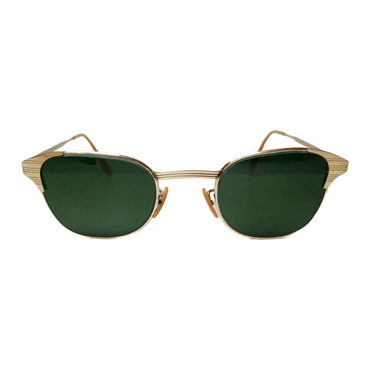 1950’s RAYBAN SIGNET GOLD 12K GF size 48-24mm G15 Pilot top gun old school