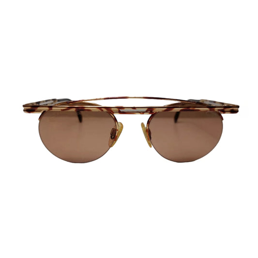 CAZAL New vintage sunglasses mod. 748 half rim Germany NOS CAZAL 748 fashion