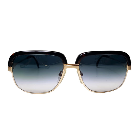 1970's O.T.O OTO Gold 14K GP made Italy model clubmaster Old School