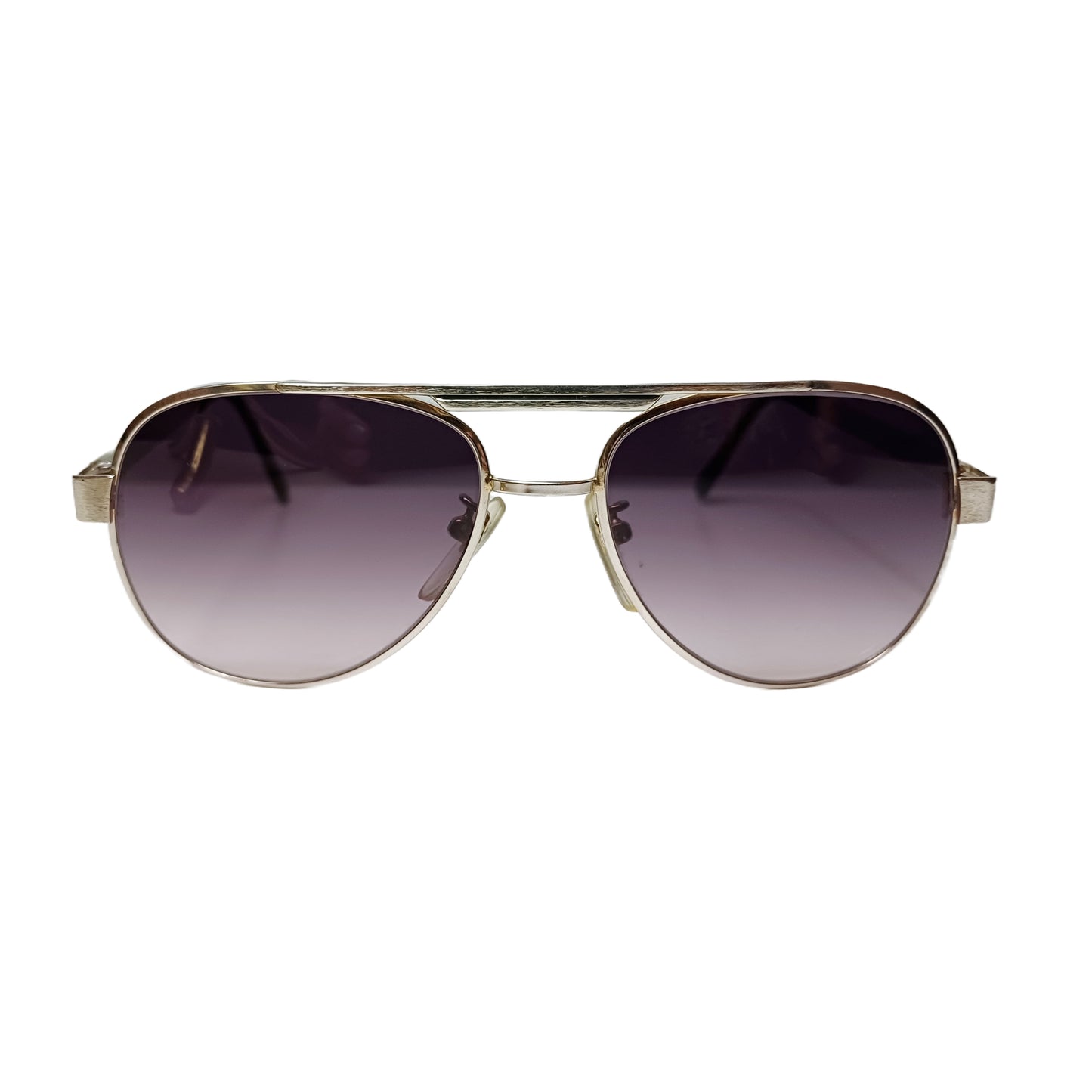 1980's DBUS pilot sunglasses Aviator Eyewear White Gold GEP top Gun