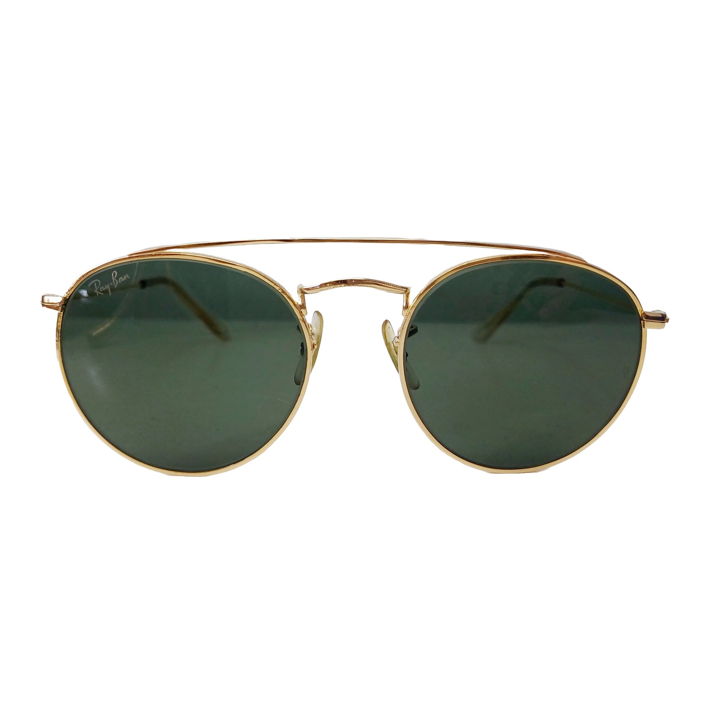 1980's RAYBAN B&L USA made in USA round metal Modelo: W1345 doble puente John lennon Sunglasses
