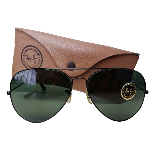 1980's RAYBAN B&L USA AVIATOR made in USA size 64mm modelo raro piloto