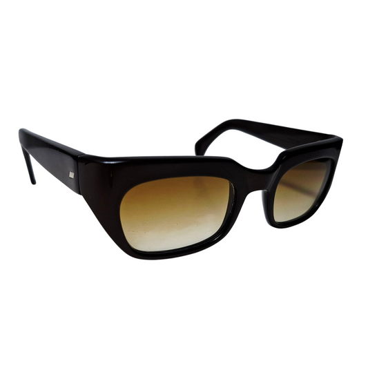 1960's FILOS made in Italy gafas geek sólidas old school