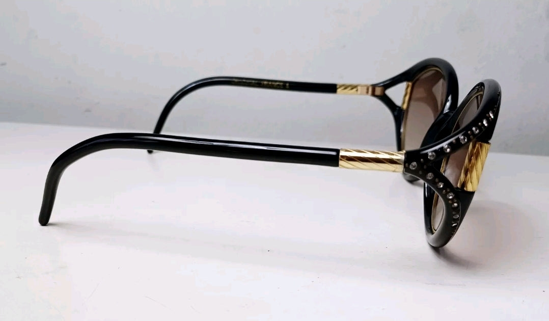 1970's TED LAPIDUS made in FRANCE Model 302 vintage Sunglasses Cat Deluxe Iconic