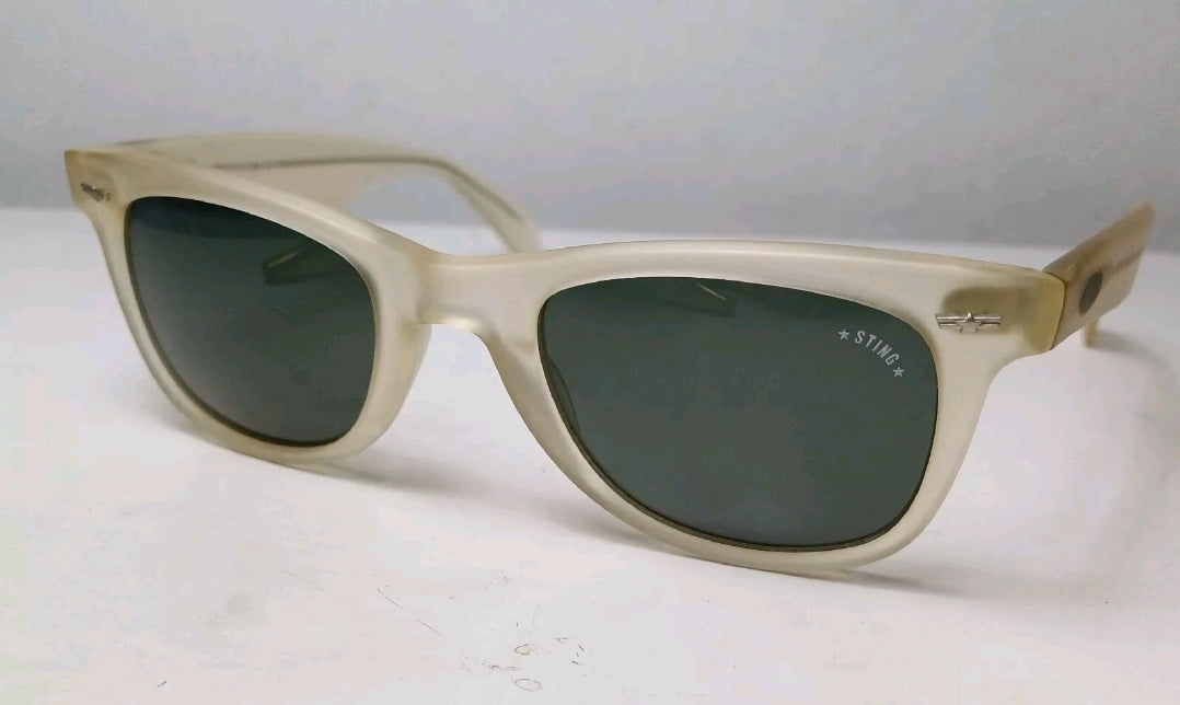 1990's STING sunglasses made in Italy wayfarer