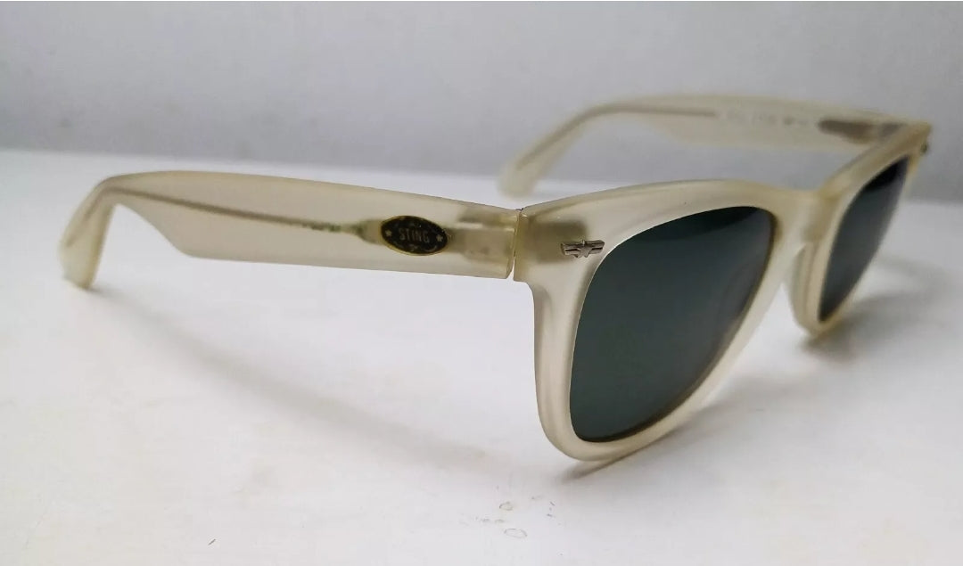 1990's STING sunglasses made in Italy wayfarer