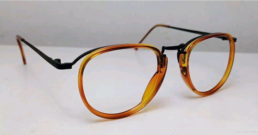 1990's TRUSSARDI made in Italy Action oval eyewear panto glasses