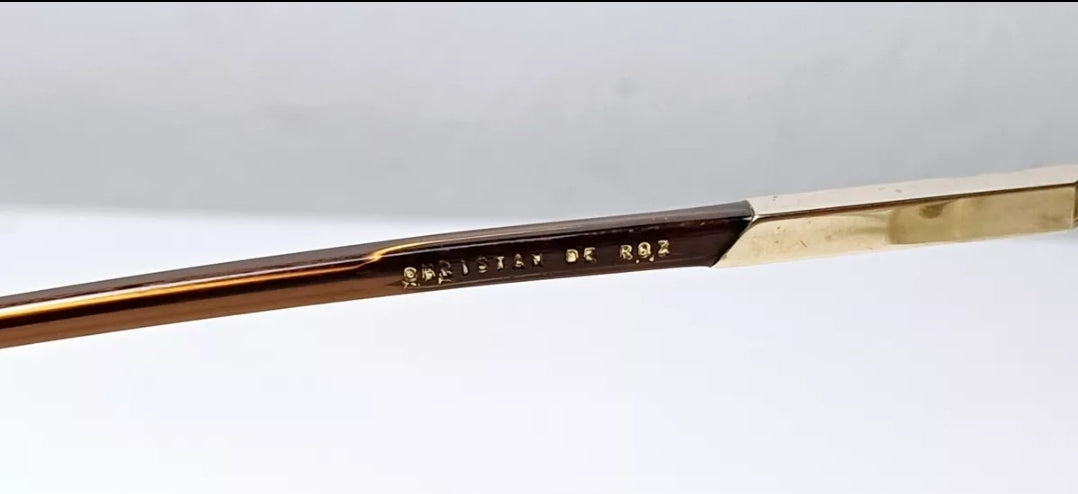 1980's CHRISTIAN DE ROZ pilot glasses made in Japan aviator eyewear