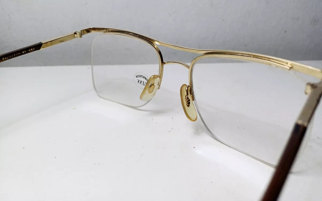 1980's CHRISTIAN DE ROZ pilot glasses made in Japan aviator eyewear