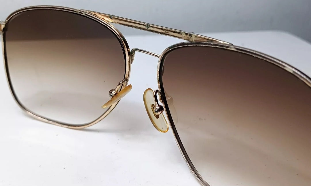 1970's Pierre Cardin pilot sunglasses made in France Aviator Eyewear