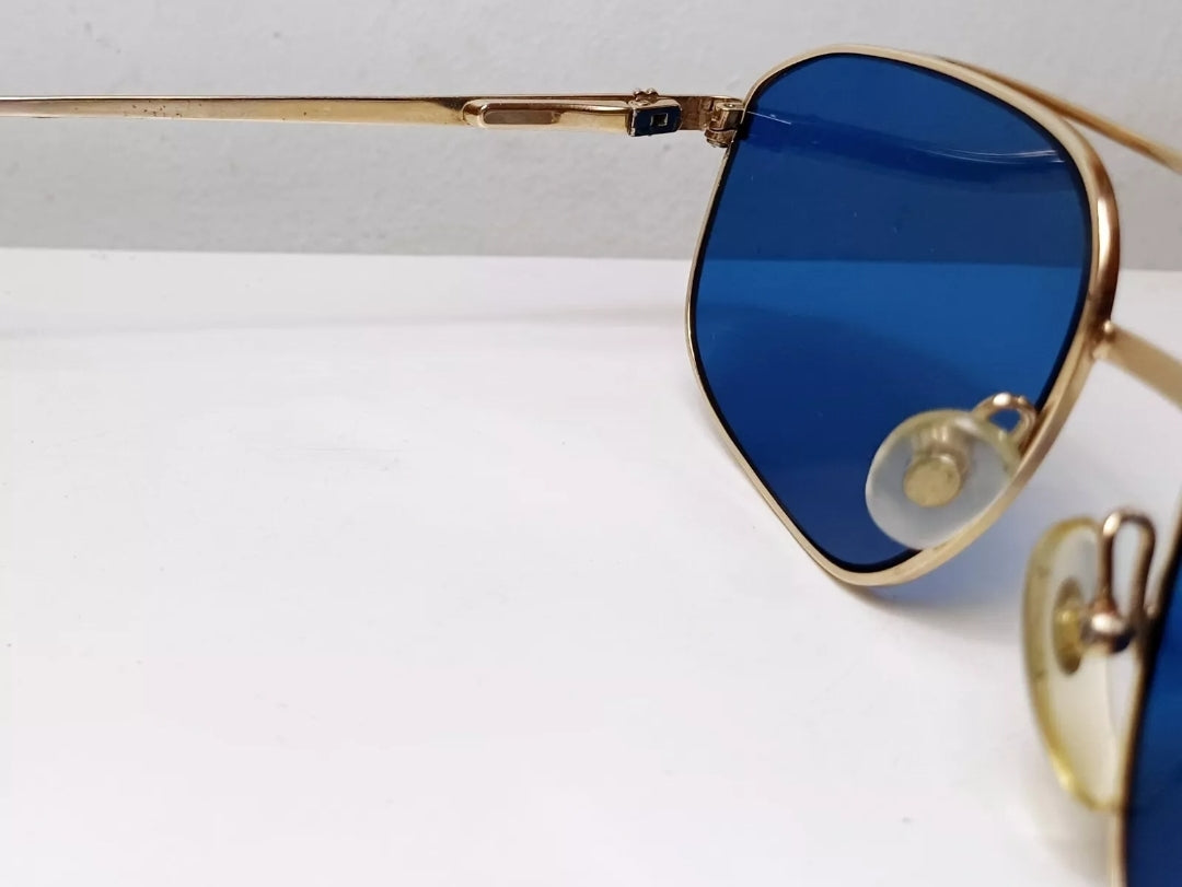 1980's CHRISTIAN DIOR made in Austria Model 2743 Pilot Sunglasses Aviator