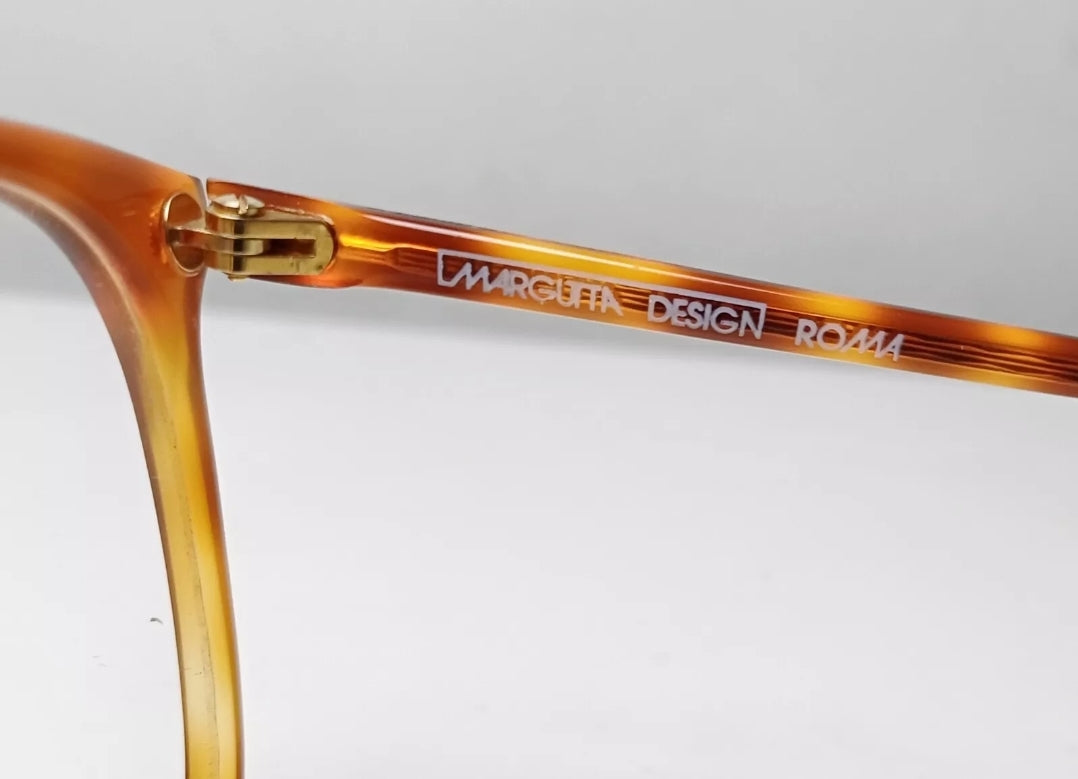 1980's MARGUTTA made in Italy model aviator Eyewear Rare Model Pilot