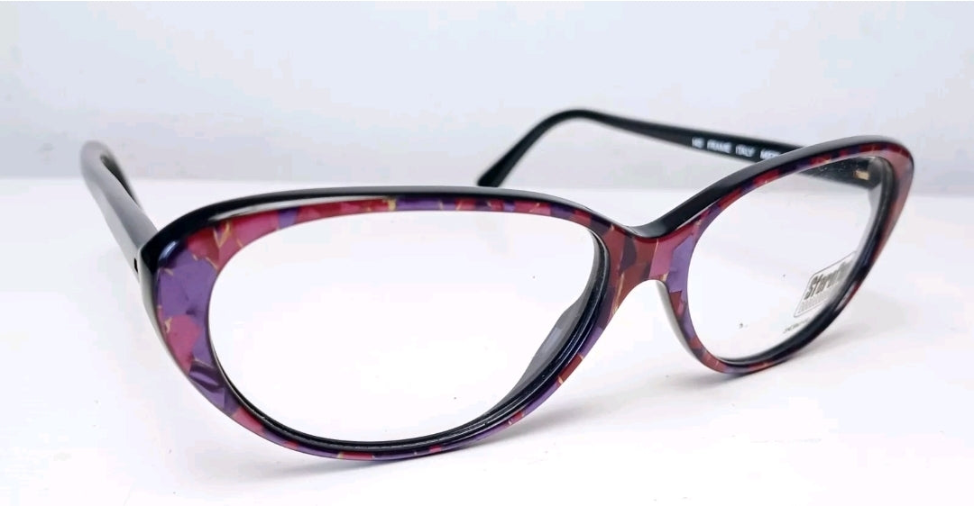 1980's SFEROFLEX made in Italy model Cat Eye oval eyewear