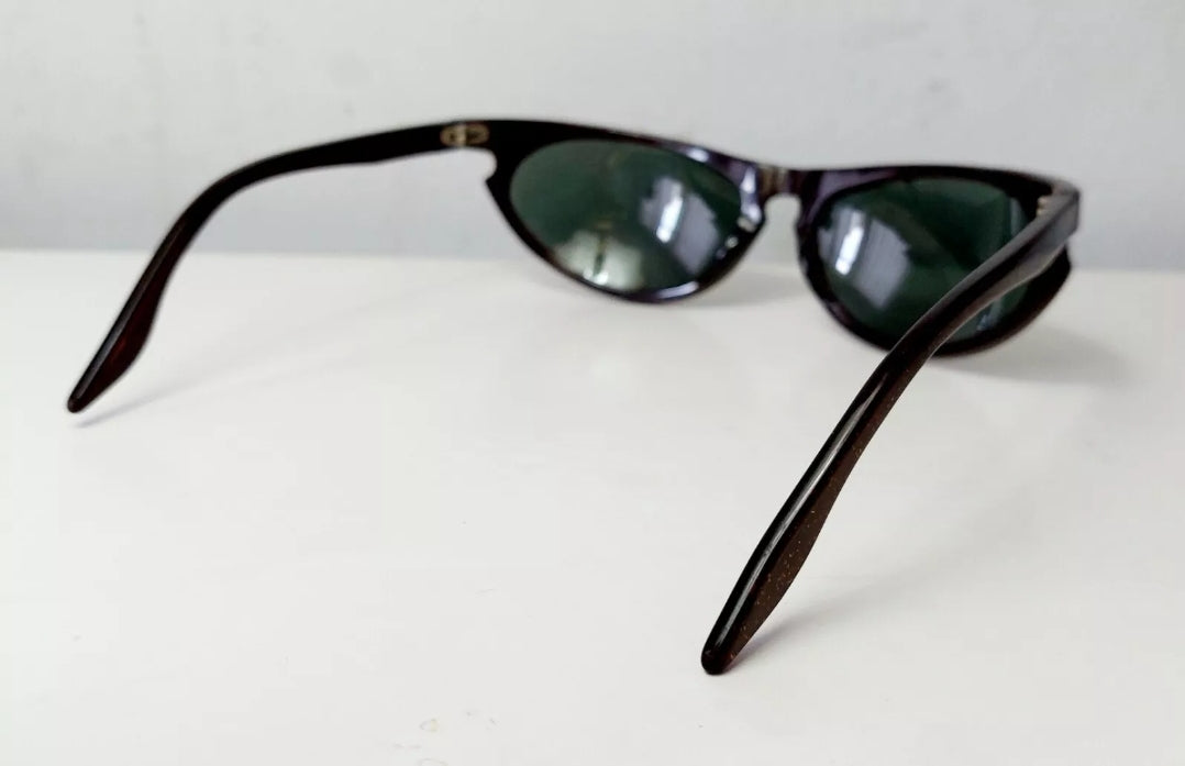 1980's RAYBAN sunglasses B&L USA W2354 SIDESTREET SKYLINE gold mirror matrix