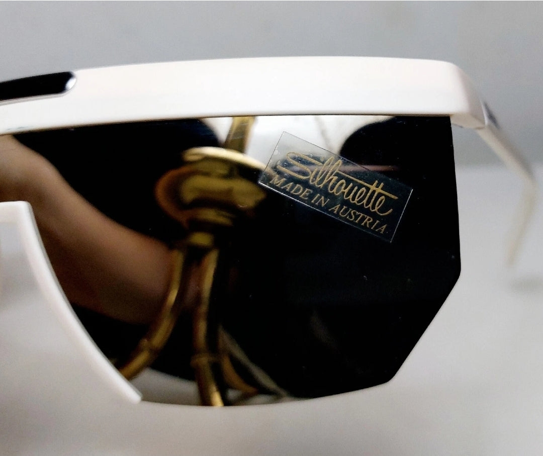 1980's SILHOUETTE made in Austria Modelo: M3077 lentes sol vintage Sunglasses