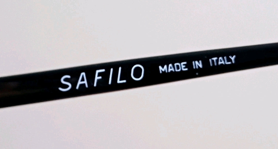 1970's SAFILO Made in Italy AVIADOR Cristales espejo gafas piloto