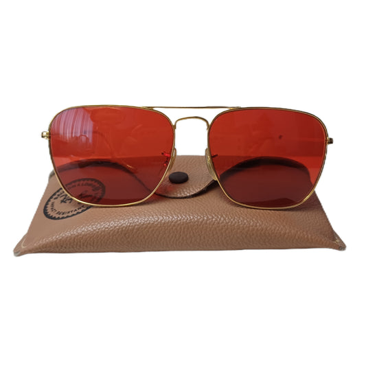 1980's RAYBAN B&L USA 🇺🇲 Modelo CARAVAN  Enchapado oro24K (Pilot Sunglasses)